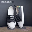 【J&H collection】韓風文青真皮淺口休閒板鞋(現+預 白色 / 黑色)