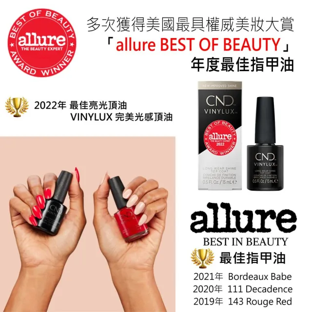 【CND】VINYLUX 完美光感指甲油 常態色20色任選Ⅰ 15ml(類光療/美甲)