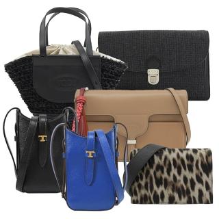 【TOD’S】TODS 經典系列兩用包/斜揹包/手提包公事包(款式任選)