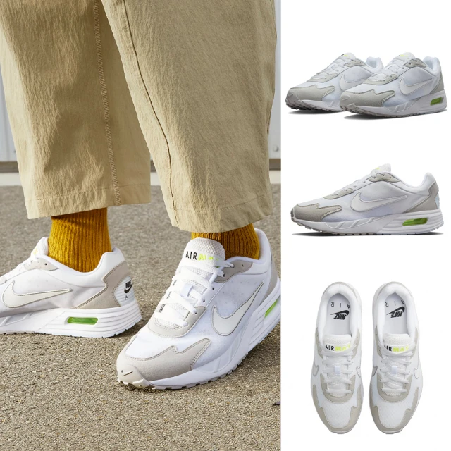 NIKE 耐吉 慢跑鞋 男鞋 運動鞋 緩震 氣墊 AIR MAX SOLO 白奶茶 DX3666-003