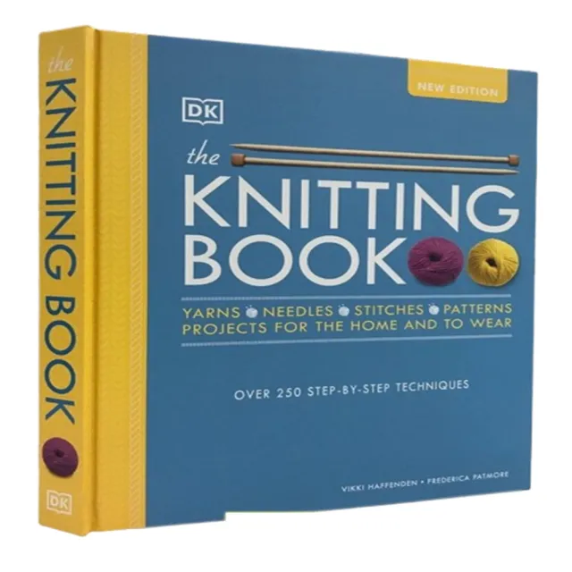 【DK Publishing】The Knitting Book: Over 250 Step-by-Step Techniques –☆New Edition | 拾書所