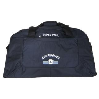 【SNOW.bagshop】旅行袋臺灣製造運動超大容量高單數防水尼龍布(可手提肩背斜側背附長背帶旅行健