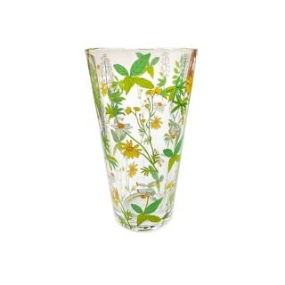 【KOJI COMPANY】Sopo kukka 玻璃印花高玻璃杯 花草 300ml