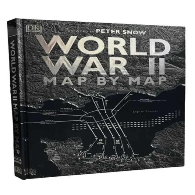 【DK Publishing】World War II Map by Map | 拾書所