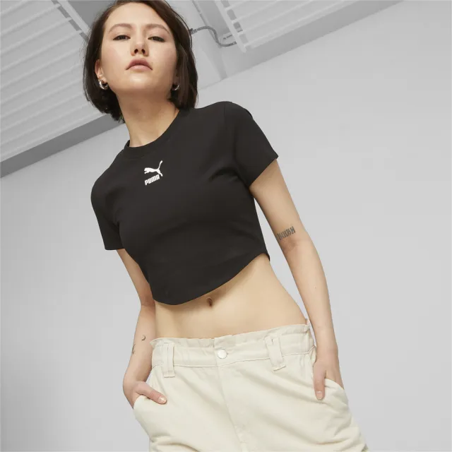 【PUMA官方旗艦】流行系列Dare To短版短袖T恤 女性 62143501
