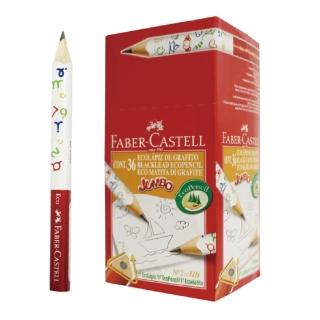 【Faber-Castell】輝柏 3/4學齡大三角鉛筆 36入 / 盒 1205JE