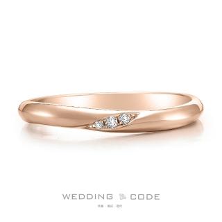【WEDDING CODE】14K金 3分鑽石女戒 3105玫(天然鑽石 618限定 現貨 禮盒)