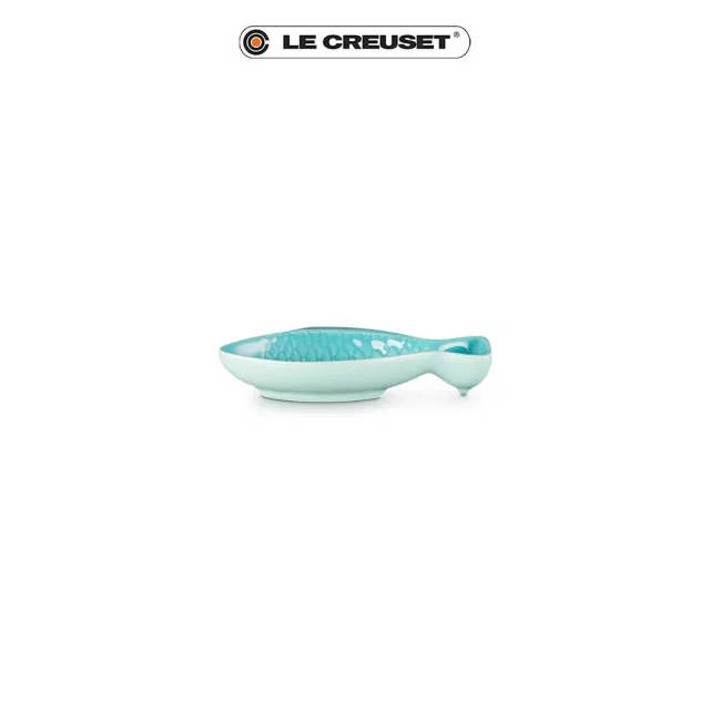 【Le Creuset】瓷器鮮魚盤-小(薄荷綠)