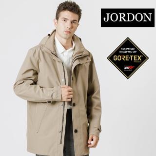 【JORDON 橋登】GORE-TEX 防風防水機能短大衣(透氣/可拆帽/商務外套/男外套)