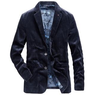 【巴黎精品】現貨+預購 西裝外套休閒西服(保暖燈芯絨寬鬆春秋男外套3色a1ck33)