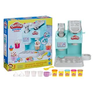 【Hasbro 孩之寶】培樂多黏土 繽紛咖啡機遊戲組(HF4372)