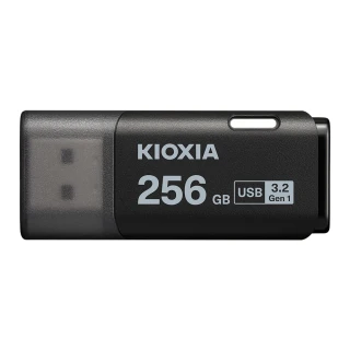 【KIOXIA  鎧俠】U301 USB3.2 Gen1 256GB 隨身碟 黑