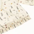 【ILEY 伊蕾】野餐風假兩件雪紡上衣(杏色；M-XL；1231061401)