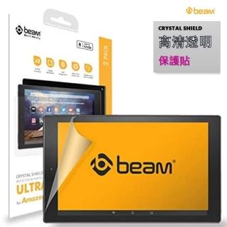 【BEAM】Amazon Kindle Fire 10 and Fire 10 Plus 2021亞馬遜電子書高畫質透明螢幕保護貼(超值2入裝)