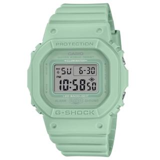 【CASIO 卡西歐】G-SHOCK 休閒百搭 經典電子錶_綠_GMD-S5600BA-3_40.5mm