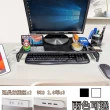 【C&B】55cm輕巧螢幕架桌上架(螢幕架 桌上架 USB傳輸 延長插座)