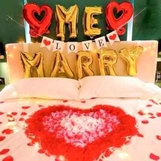 派對佈置告白求婚氣球組1組(求婚 告白 佈置 氣球 派對 婚房 婚禮 佈置)