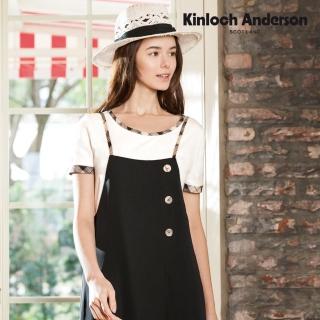 【Kinloch Anderson】圓領可愛塗鴉字母印花上衣 金安德森女裝 KA078300170(米白)