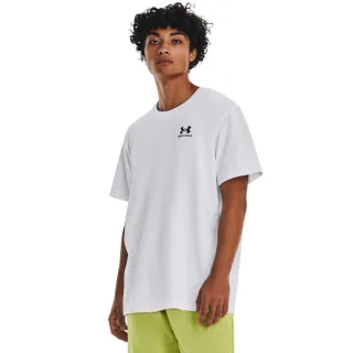 【UNDER ARMOUR】UA 男 HEAVYWEIGHT 短T-Shirt _1373997-100(白)