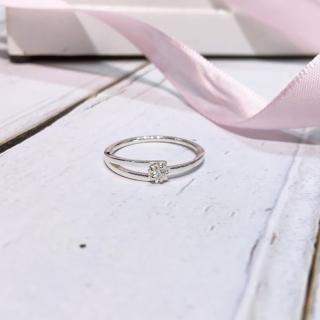 【Niloe】纏繞指尖 愛綿延不斷 純銀對戒 尾戒 指耀華麗系列 女款創新設計(925純銀 尾戒 對戒