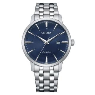 【CITIZEN 星辰】GENTS 經典日期顯示光動能男錶/40mm(BM7461-85L)