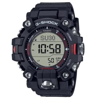 【CASIO 卡西歐】G-SHOCK Master of G 系列 MUDMAN 防泥結構 太陽能電力 電子錶 GW-9500-1 52.7mm
