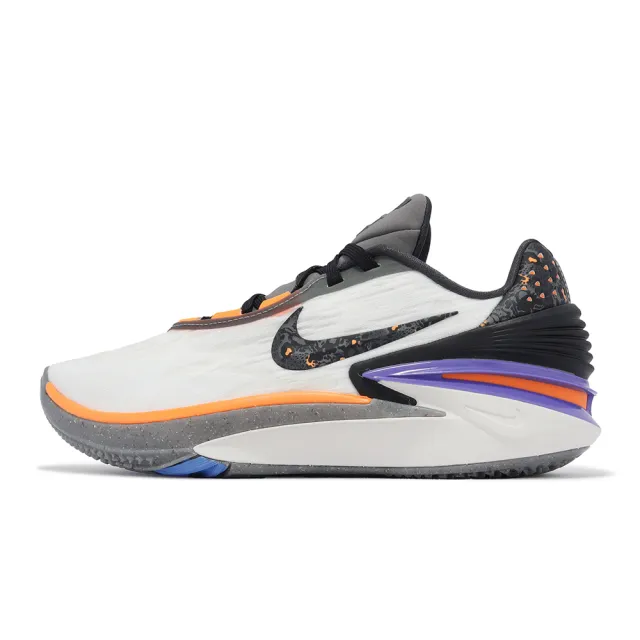 NIKE 耐吉】籃球鞋Air Zoom G.T. Cut 2 EP 白紫橘星火燎原男鞋(FN8890