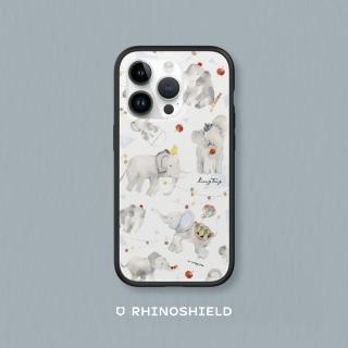 【RHINOSHIELD 犀牛盾】iPhone 14/Plus/14 Pro/Max Mod NX手機殼/涼豐系列-灰色大象(涼豐)