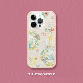 【RHINOSHIELD 犀牛盾】iPhone X/Xs/XR/Xs Max系列 Mod NX手機殼/涼丰系列-春日小鳥兒(涼丰)