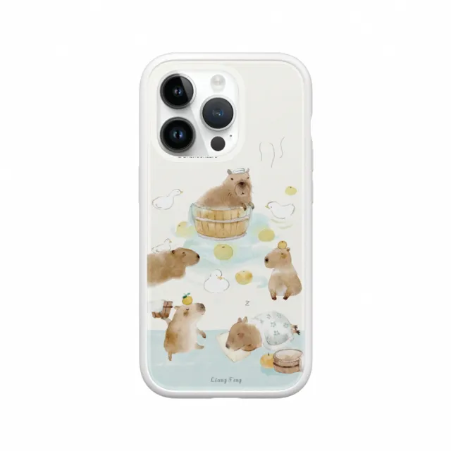 【RHINOSHIELD 犀牛盾】iPhone 12 mini/12 Pro/Max Mod NX手機殼/涼丰系列-水豚君(涼丰)