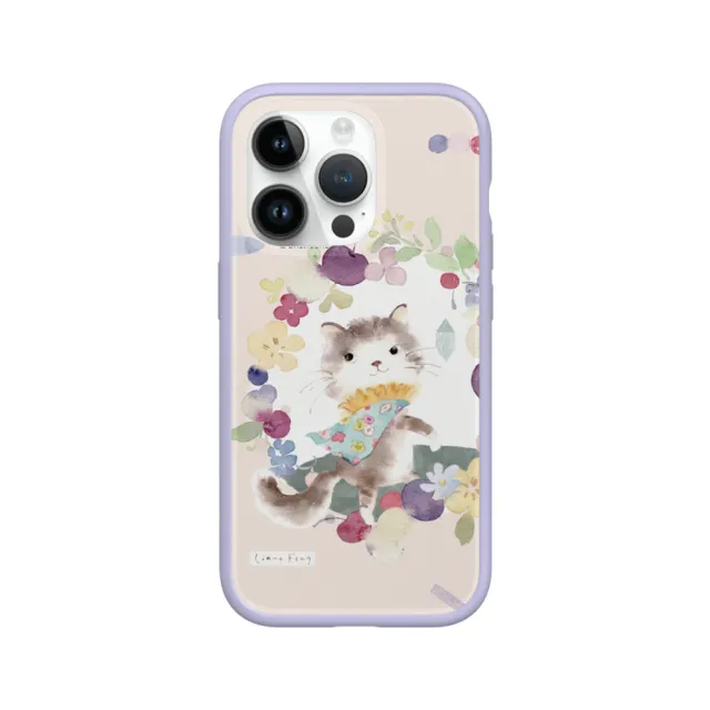 【RHINOSHIELD 犀牛盾】iPhone X/Xs/XR/Xs Max系列 Mod NX手機殼/涼丰系列-跟我走貓咪(涼丰)