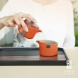 【LohasPottery 陸寶】樂飲茶禮-經典藍/活力橙(50週年紀念禮 雙層禮盒)