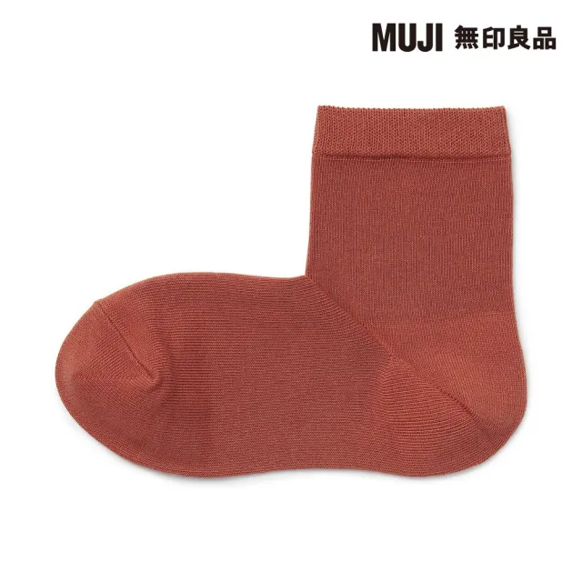 【MUJI 無印良品】女棉混足口柔軟舒適直角短襪(共13色)