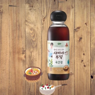 【韓國 膳府】湯專用調味醬油(450ML/罐)