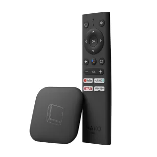 【HAKOmini】HAKO mini 安卓智慧4K電視盒 電視棒 / 黑色(Disney+ Netflix正式授權 / 官方直營享保固)