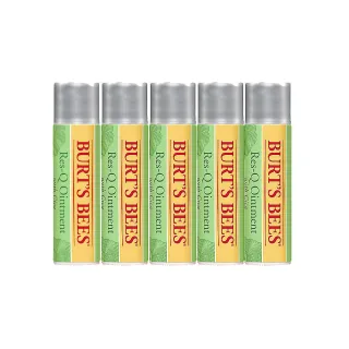 【BURT’S BEES】神奇草本修護棒4.25g 5入(蜜蜂爺爺/天然有機/天然/神奇紫草霜/)