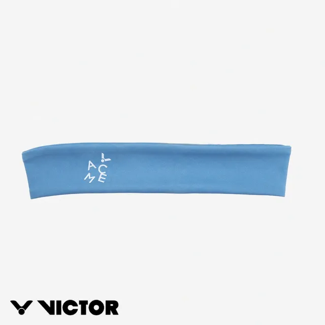 【VICTOR 勝利體育】VICTOR X ACME 聯名運動頭帶(C-2080-ACME M冰灰藍)