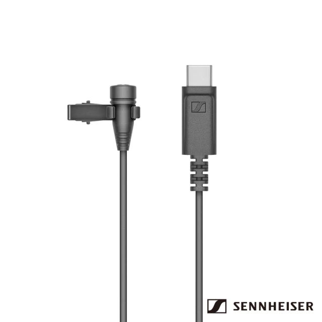 【SENNHEISER 森海塞爾】XS LAV USB-C Lavalier mic 領夾麥克風(SH509261)