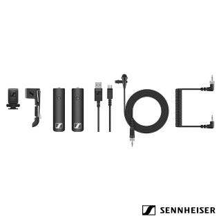 【SENNHEISER 森海塞爾】德國 聲海 XSW-D PORTABLE LAVALIER SET 便攜式領夾套組(正成公司貨)