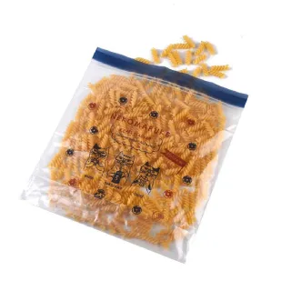 【Kusuguru Japan】日本眼鏡貓食物密封保鮮夾鏈袋 飾品保存 日本食品衛生檢測合格NEKOMARUKE(M號10入裝)