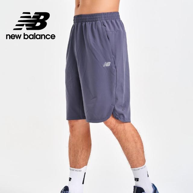 【NEW BALANCE】NB MIT腰鬆緊拉鍊口袋7吋Q短褲_男性_灰色_5872320185