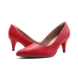 【WALKING ZONE】女 SUPER WOMAN 空姐系列 尖頭時尚經典高跟鞋 女鞋(紅)