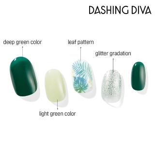 【DASHING DIVA】GLOSS凝膠美甲貼 夏日海灘(免照燈 可修剪)