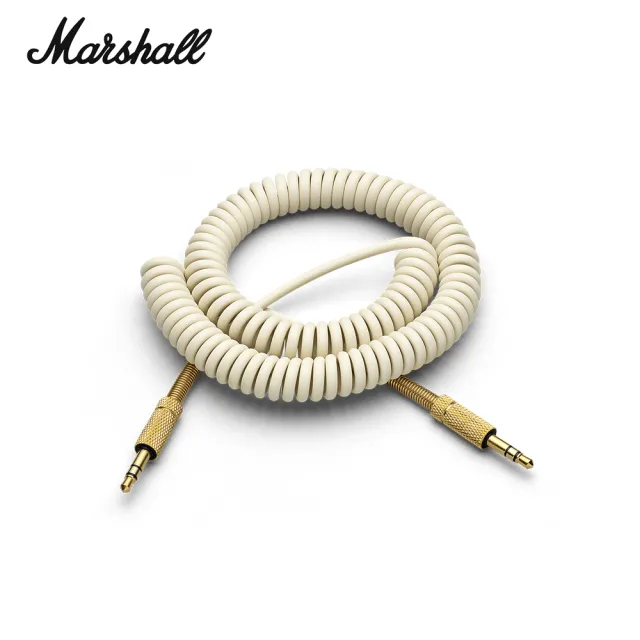 【Marshall】3.5mm 立體聲喇叭音源線(兩色)