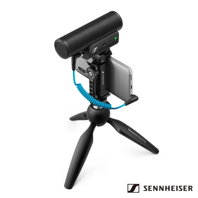 【SENNHEISER 森海塞爾】MKE 400 Mobile KIT 專業短槍型 指向性麥克風 套組(正成公司貨)