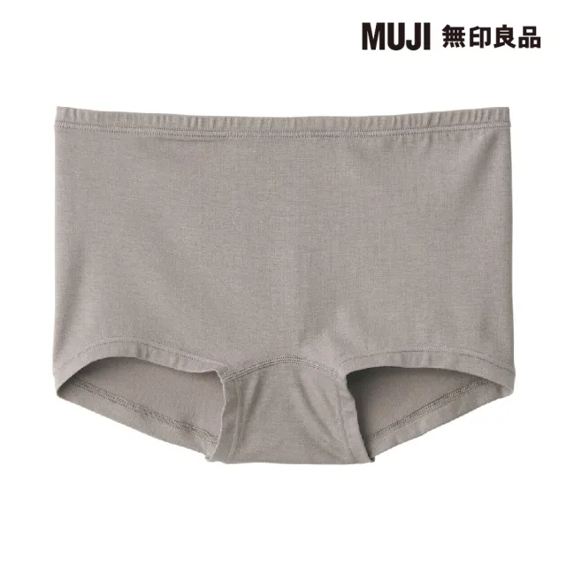 【MUJI 無印良品】女柔滑平口內褲(共6色)