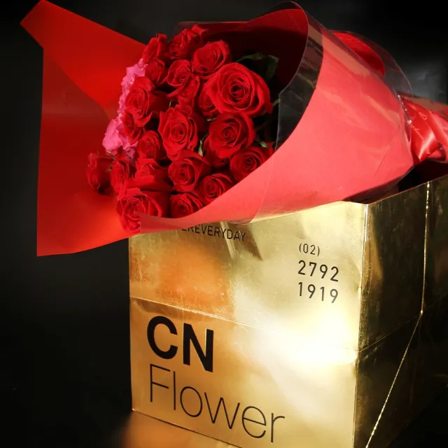 【CNFlower 西恩】ALL MY LOVE 紅玫瑰大花束(送禮/鮮花/驚喜/祝賀/生日/情人節)