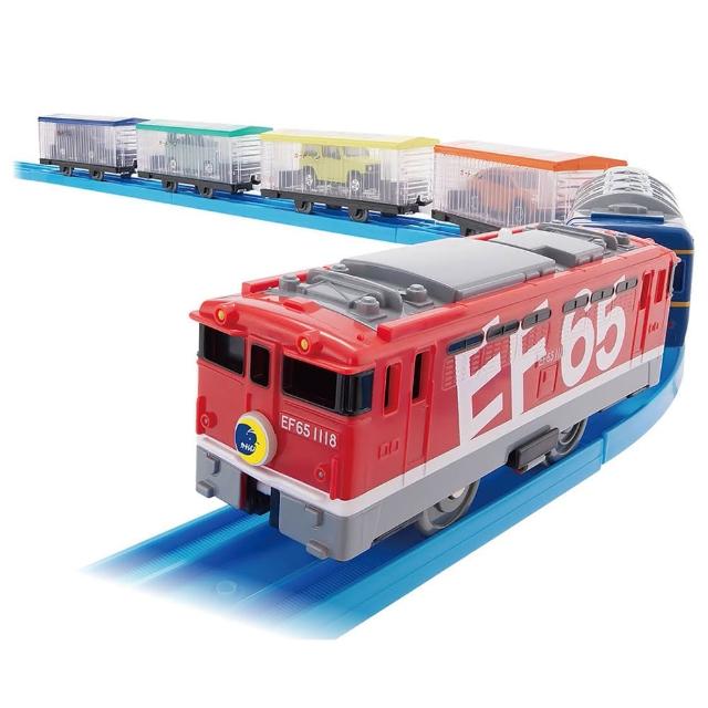 【TAKARA TOMY】PLARAIL 鐵道王國 EF65 小汽車運輸列車(多美火車)