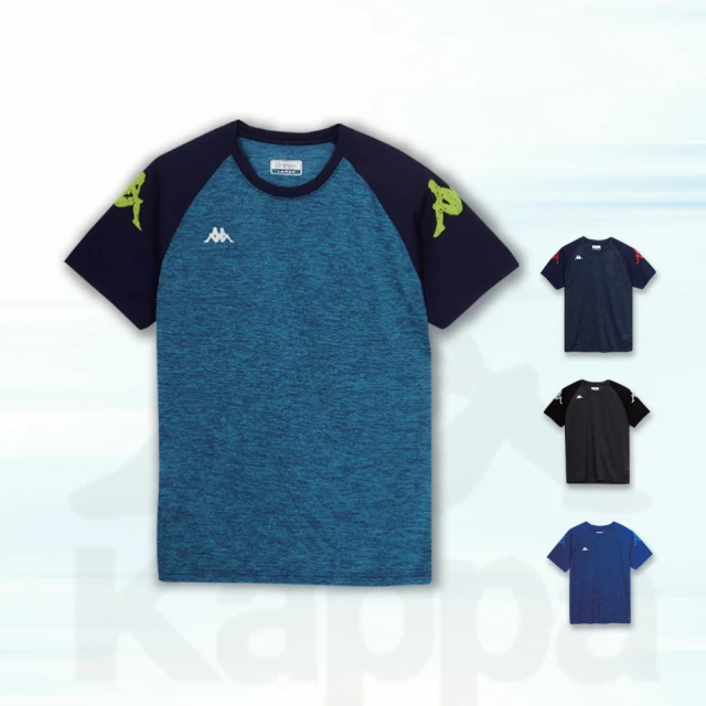 【KAPPA】服裝 一起運動 短袖圓領衫 23SS(381R2TW-005/381R2TW-B29/381R2TW-WQB/381R2TW-X7F)