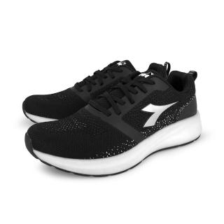 【DIADORA】專業避震慢跑男鞋 71193黑/71195灰(康特杯 氣囊結構中底 減壓透氣鞋墊 止滑橡膠大底)